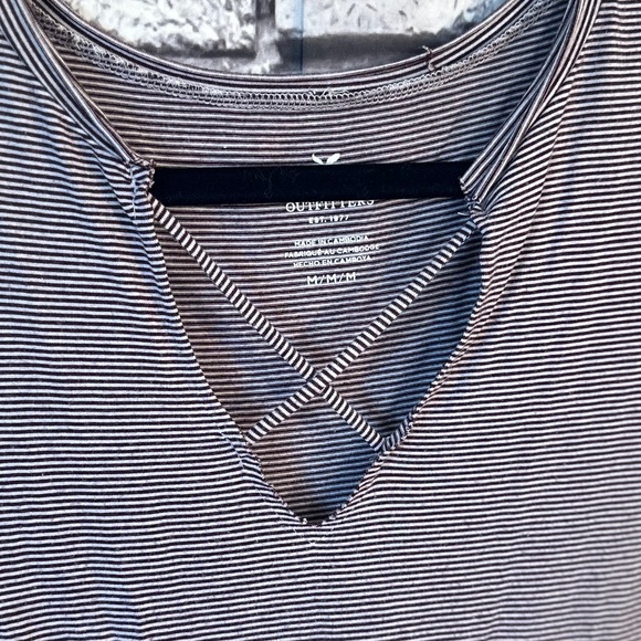 American Eagle Ombre Striped Shirt Sizer M - Picture 5 of 7